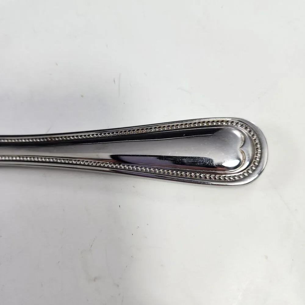 REED & BARTON Set 4 Knives HAMILTON ENGLISH GENTRY Stainless Knife Elegant Bead